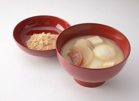 奈良県のきなこ雑煮