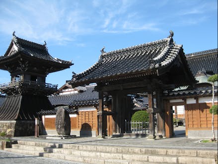 日本遺産認定された歴史を伝える構成文化財の一つ暁音寺