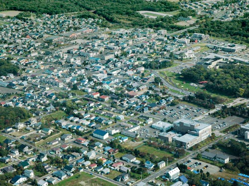 コンパクトに形成された市街地