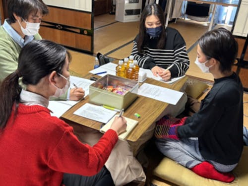 インタビューの様子