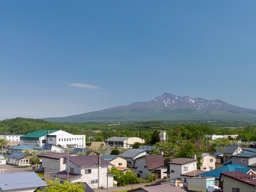 清里町の街並み