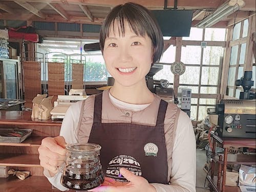 ●岡﨑 有美氏 2年前に東京から「Uターン型」移住 二人の子育て中