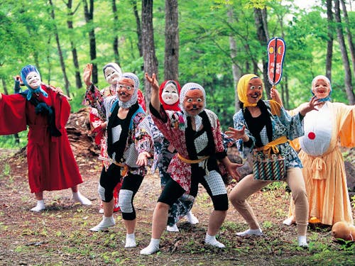 担い手も参加する「七福の里祭り」