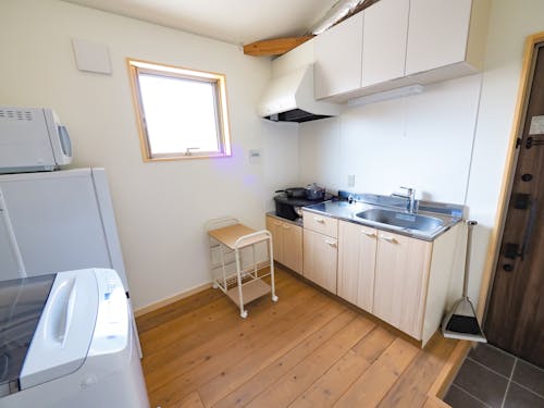 滞在体験棟(大)のキッチン