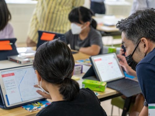 TOYOOKA SAFETY MOVEMENT の様子