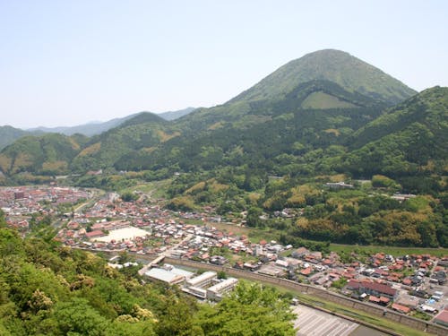 津和野のまちの全景