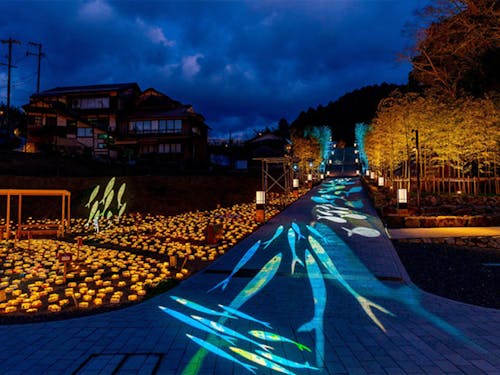 「あかりのうつわ」と「幻燈輪舞(ロンド)」