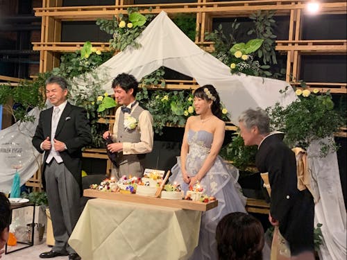 レストランウェディング風景