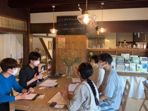 インタビュー風景