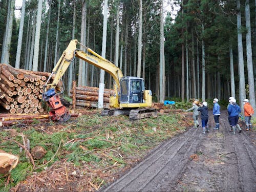 第1回の現場見学の様子