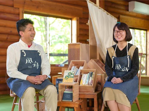 NPO法人代表西田と風舟コミュマネ小川