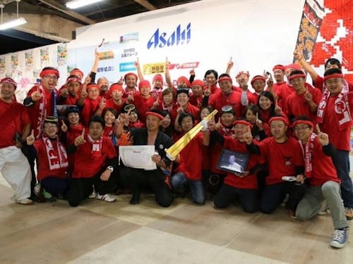 第10回B-1グランプリin十和田にてゴールドグランプリを受賞した熱血!!勝浦タンタンメン船団のみなさん