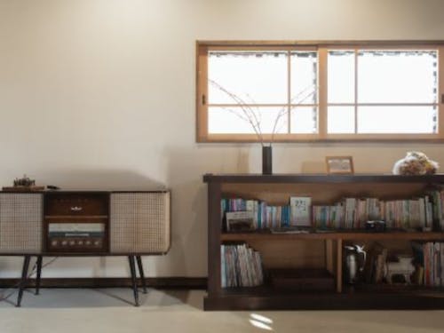 古民家暮らしを始められた夫婦のこだわりの部屋。