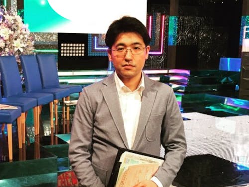 テレビマン時代の牧田さん