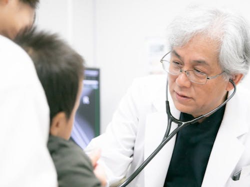 患者様は子どもから高齢者まで。