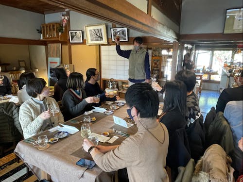 第1回交流会の開会あいさつ