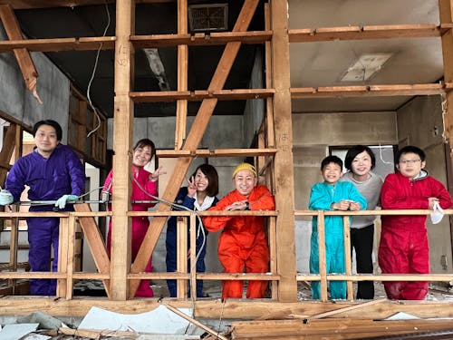 長野拠点の自由参加DIYにて