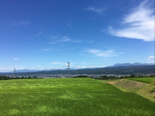 鉢集落からのぞむ景色