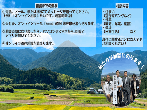 第21回オンライン移住相談会 詳細はこちら