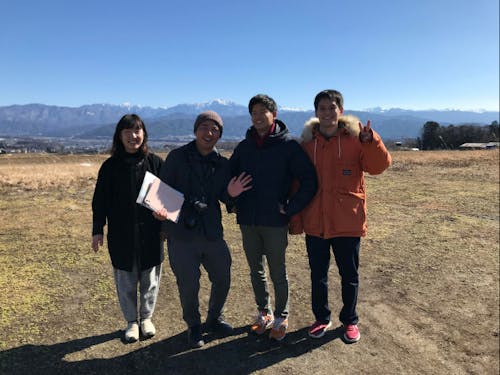 総務省の協力隊広報の撮影に協力しました!