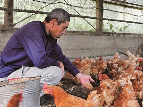 二本松市の先輩移住者小林さん