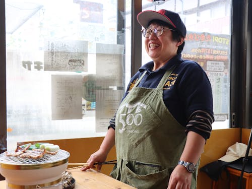 今回ゲストの鈴木志保さん。明るい笑顔が魅力的です。