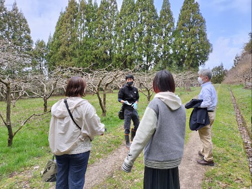 農業についてお話を伺う