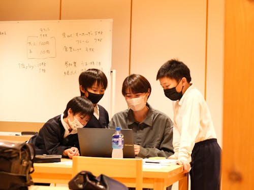 一緒にデザインを作ったり