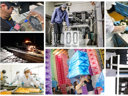 港町ならではの多様な仕事場で、マルチに働くことができます。