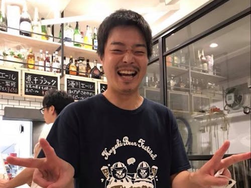 今回のゲストのひとり、Uターンでクラフトビールのお店を開業した山本さん