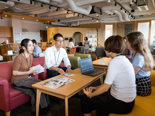 TTIの事務所の隣にはコワーキングスペースがあります