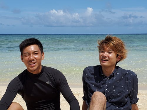 休日はプライベートビーチで満喫!