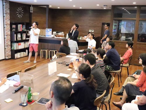 小林市コワーキングスペースTENOSSEイベントの様子