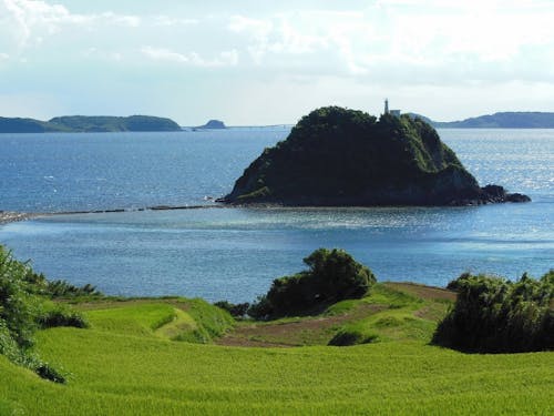 会場から車で5分の油谷湾の風景
