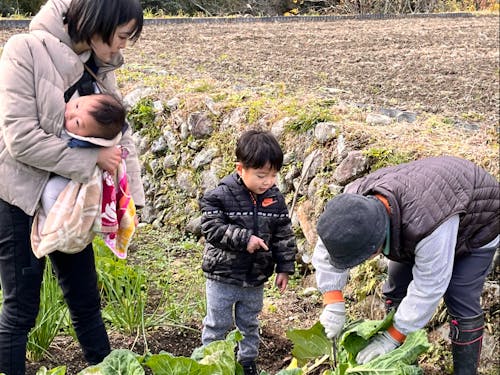 田舎体験のアテンド。子供たちにとって貴重な経験の場を作ります。