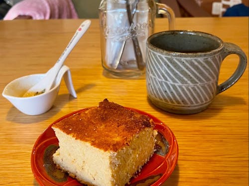試作した近所酒造の酒粕とおからのパウンドケーキ