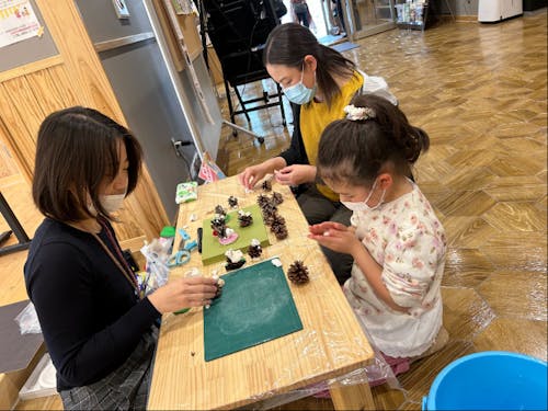 休日のKaterieは子ども達でにぎやか