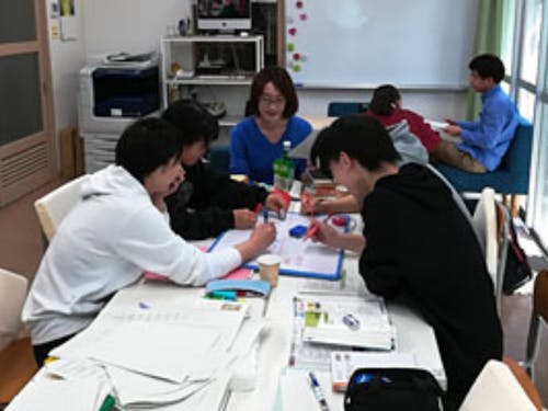 学習サポートの様子