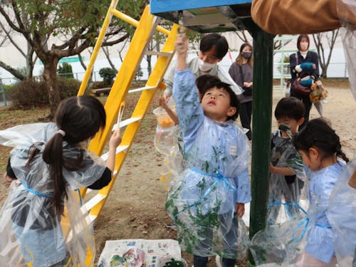 【こなんSDGsカレッジ2022】地域の人の思い出に残る公園を作ることを目的とした公園遊具塗装イベント