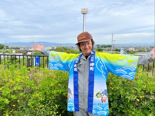 現地域おこし協力隊の活動(テレビにて町をPR)