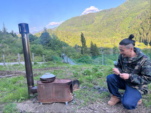 ご飯は毎日土鍋で
