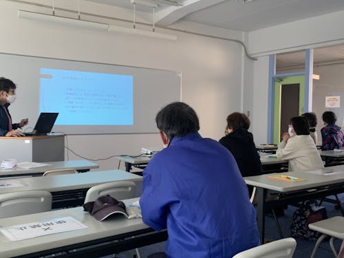 ウェルネススポーツ大学での公開講座の様子