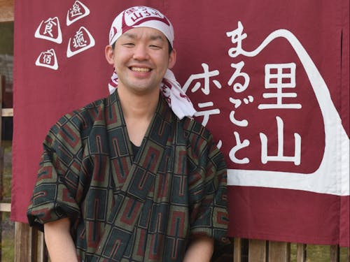 山本　亮さん（株式会社 百笑の暮らし［宿泊業］　代表取締役）