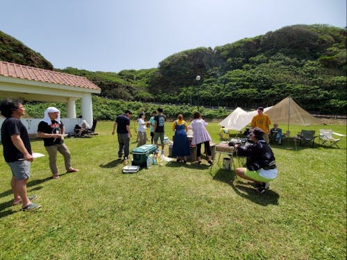 移住組BBQ!島人も参加可◎