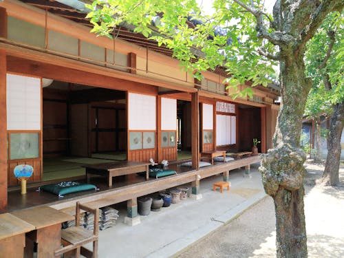 勤務場所の淡河宿本陣跡