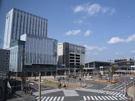 藤枝駅周辺は中心地として栄えています！