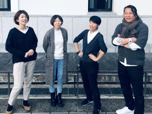 ちいきのてメンバー(うち3人は協力隊OBOG)