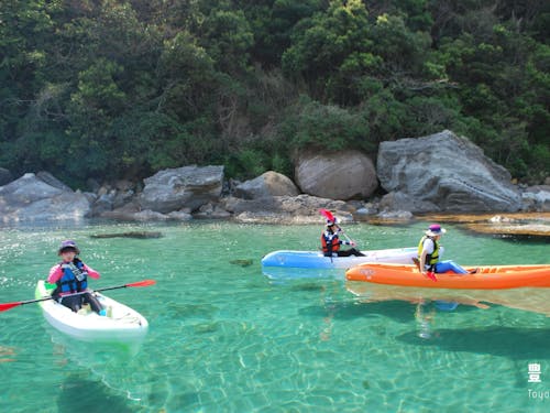 竹野海岸をシーカヤックで巡る冒険ツーリング!!