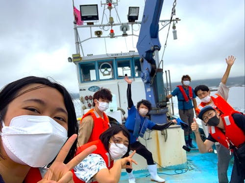 乗船体験(昨年の様子)