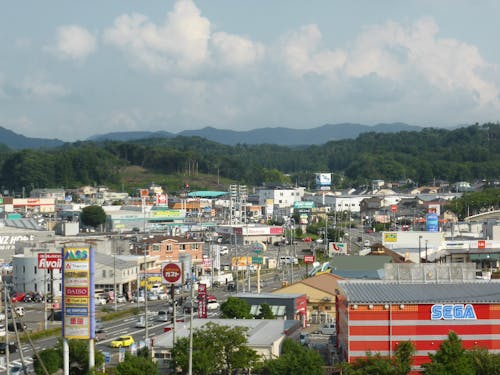 白河市中心部のお買い物スポットです。